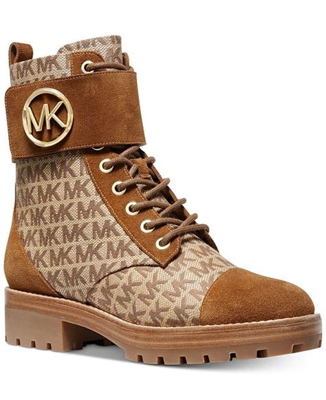 michael kors boots tan|michael kors boots sale macy's.